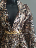 Vintage Cheetah Print Jacket