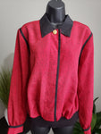 Andrea Gayle Red Vintage Blouse