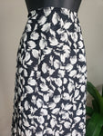 Madison Floral Print Pleat Skirt