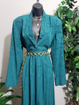 Leslie Fay Emeral Green Skirt Set