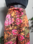 Analogy Floral Ankle Pants