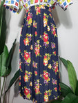 Leslie Floral Pleat Skirt