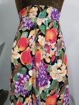 Venezia Floral Fruit Print Skirt