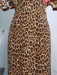 Briggs Leopard Pencil Skirt