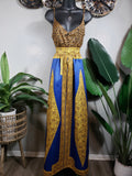 Novia's African Print Maxi Skirt