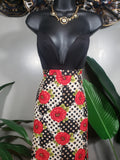SAG Harbor Polka Dot Floral Skirt