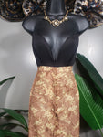 Voir Brown Floral Skirt