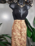 Voir Brown Floral Skirt