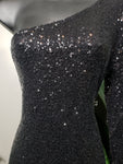 Fashion Nova Black Sequin Dress