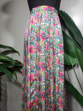 Shelia Floral Pleat Skirt