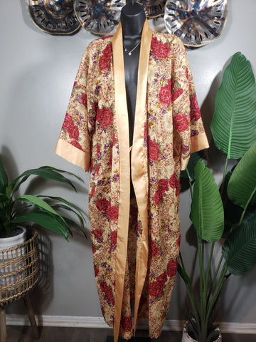 Just For Women Floral Robe