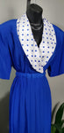 Rhonda Royal Blue Skirt Set