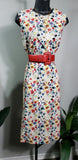 Kari Vintage Floral Dress